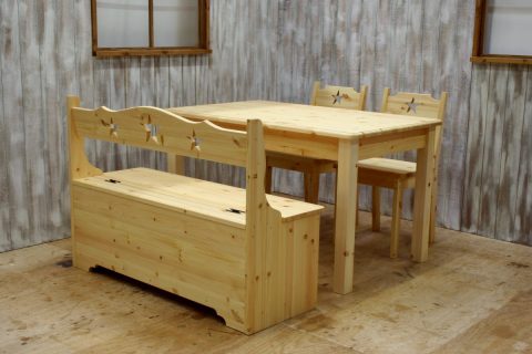 星のダイニングセット